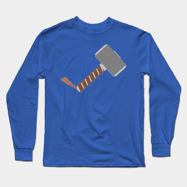 Mjolnir Long Sleeve T-Shirt by jmtaylor